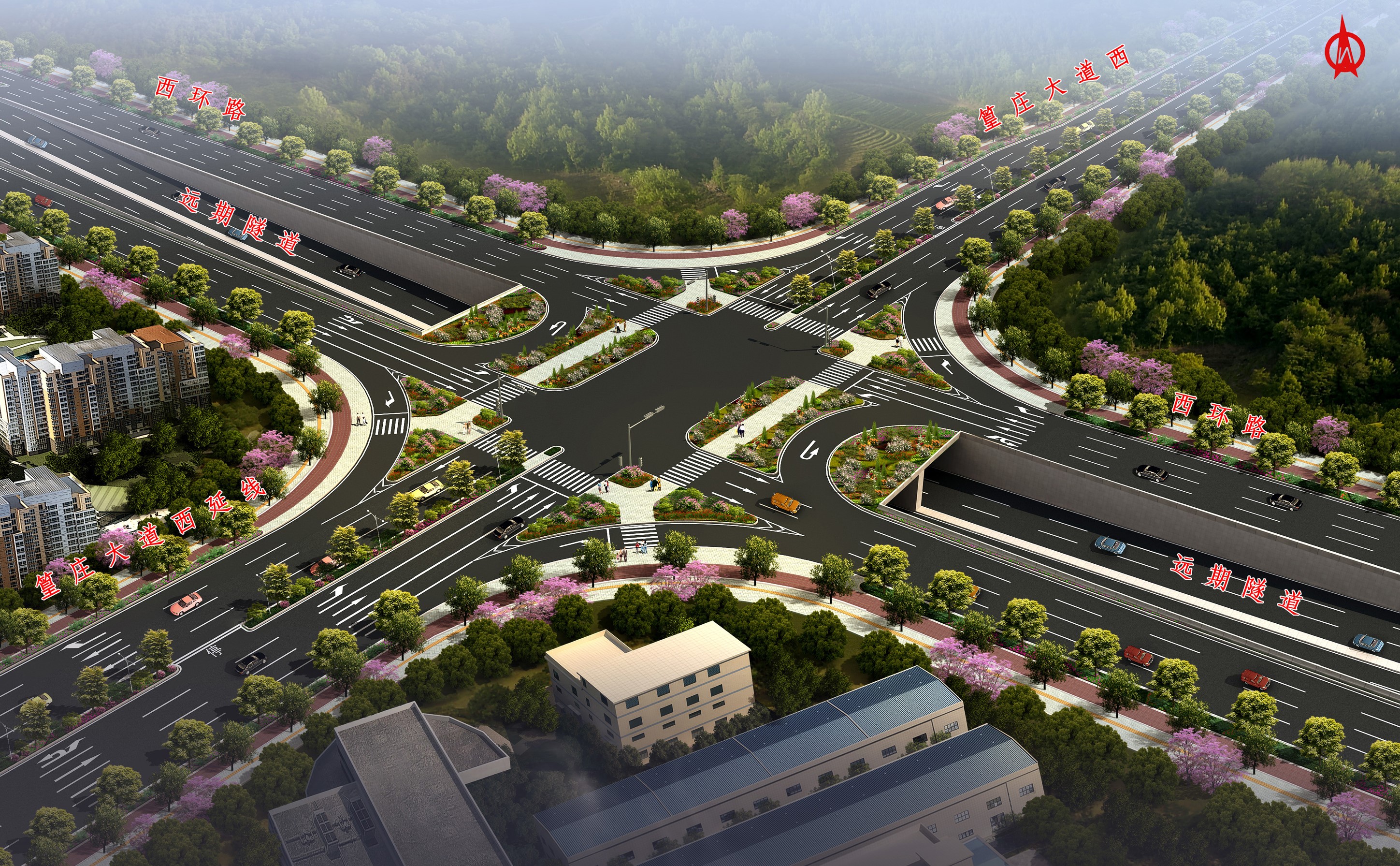 廣中江高速公路杜阮出入口連接線（篁莊大道西延線）工程